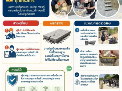 สรุปผลการตรวจสอบงานก่อสร้างถนนคอนกรีตเสริมเหล็ก ของ อปท.ในจังหวัดพะเยา จำนวน 9 โครงการ ในพื้นที่ อปท. 9 แห่ง